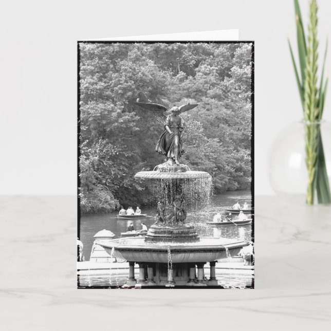 Angel in Central Park Card (Front)