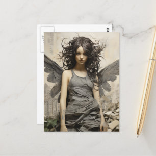 Angel in Grey Postcard