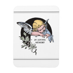 Angel in Loving Memory, Classic In Remembrance Magnet