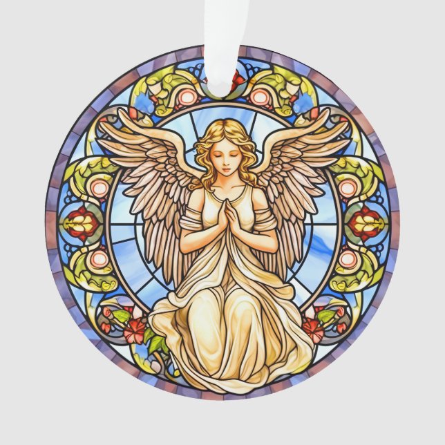 Angel / In Memoriam Acrylic Ornament (Front)