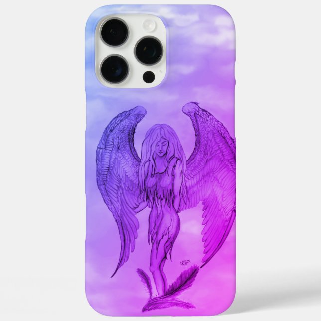 Angel in Tattoo Style Case-Mate iPhone Case (Back)