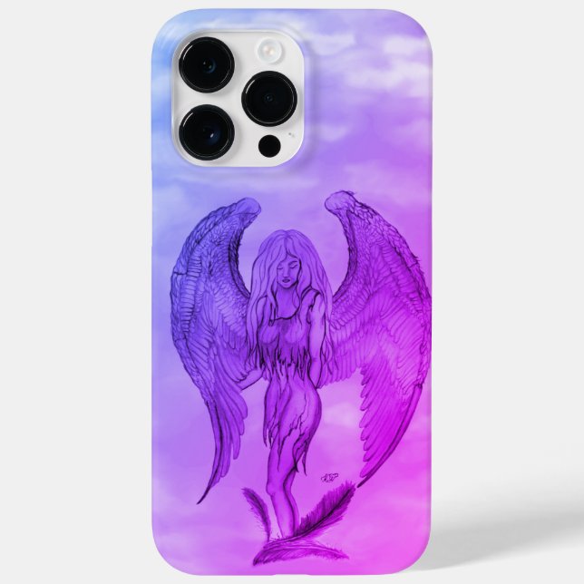 Angel in Tattoo Style Case-Mate iPhone Case (Back)