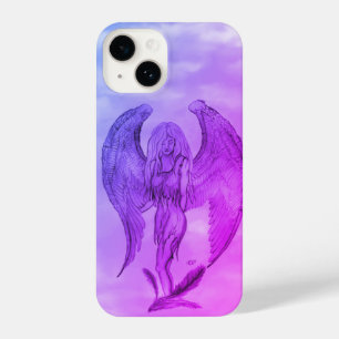 Angel in Tattoo Style iPhone 14 Case
