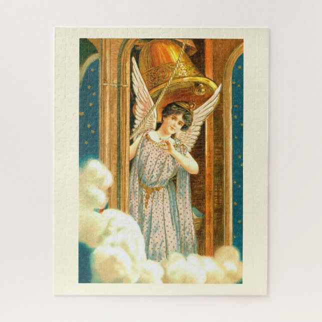 Angel in the belfry jigsaw puzzle (Vertical)