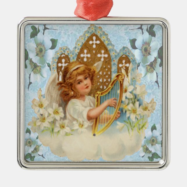 Angel In The Cloud Ornament (Front)