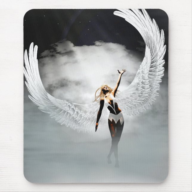 Angel in the clouds Mousepad (Front)