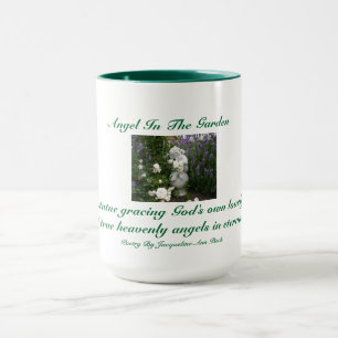 Angel In The Garden Ringer Mug