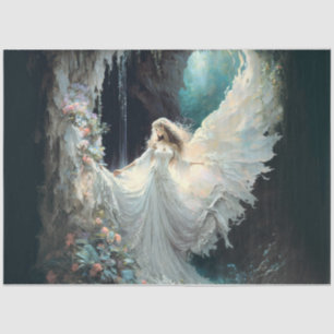 Angel in the water  tissue paper