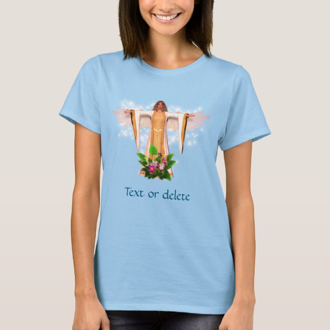 Angel Inspirational Personalized T-Shirt (Front)