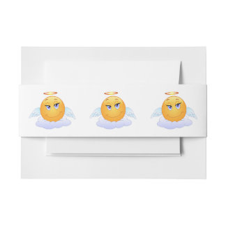Angel Invitation Belly Band