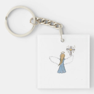 Angel key ring