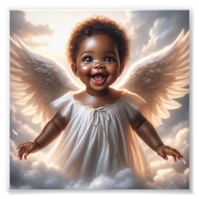 Angel Kidz Premium Satin Photo Paper  Print (Front)