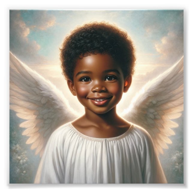 Angel Kidz Premium Satin Photo Paper Print (Front)