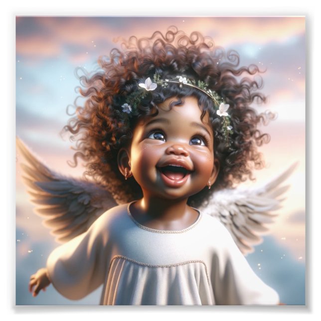 Angel Kidz Premium Satin Photo Paper Print (Front)