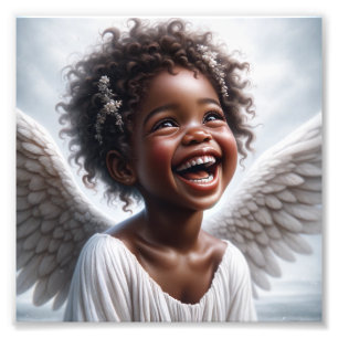 Angel Kidz Premium Satin Photo Paper Print