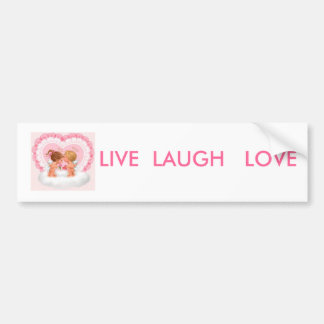 angel kiss bumper sticker