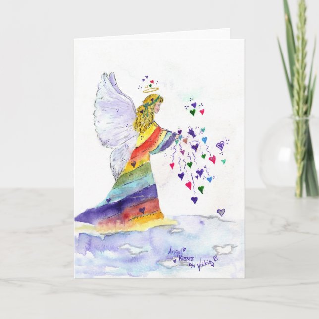 Angel Kisses Card (Front)