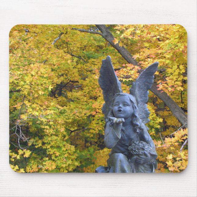 Angel Kisses Mouse Pad (Front)
