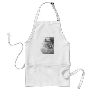 "Angel Kitty" Portrait Standard Apron