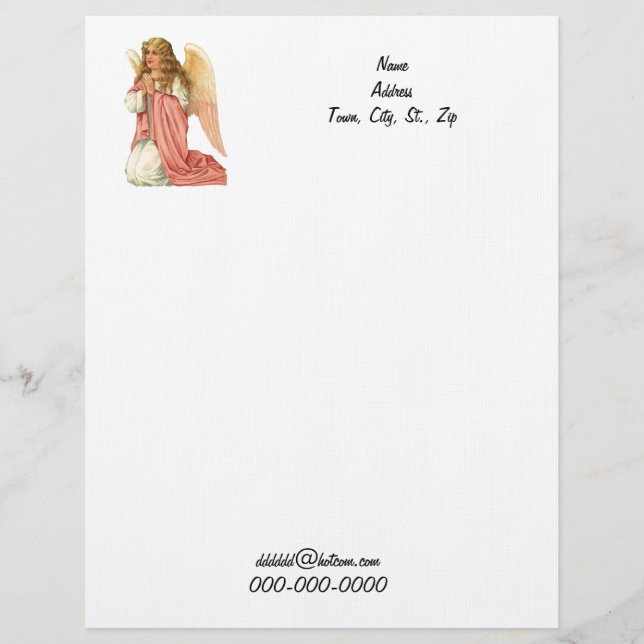 Angel Letterhead (Front)