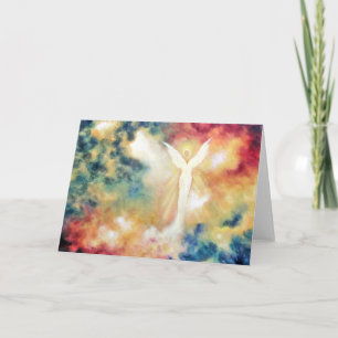 "Angel Light" Fine Art Greeting Card