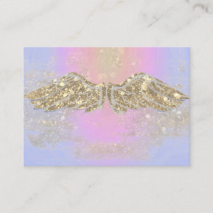 Angel Light Sparkle Gold Card