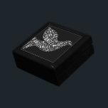 Angel Love Dove, White on Black Gift Box<br><div class="desc">Angel Love Dove,  White on Black,  word cloud</div>
