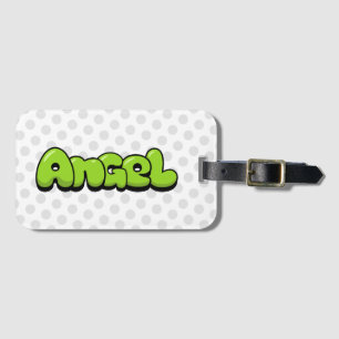 Angel Luggage Tag