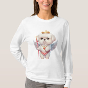Angel Maltese Puppy, Maltes dog lovers and owners T-Shirt