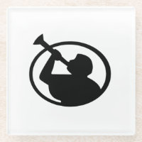Angel Moroni LDS Coaster