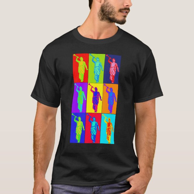 Angel Moroni Pop Art T-Shirt (Front)