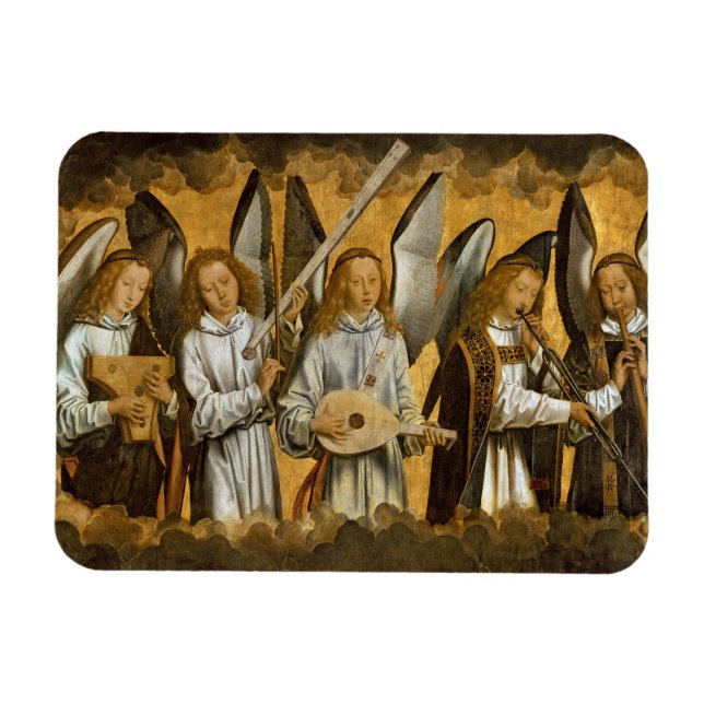 Angel Musicians c1480 Magnet (Horizontal)
