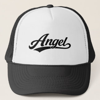 Angel name first last family gifts trucker hat