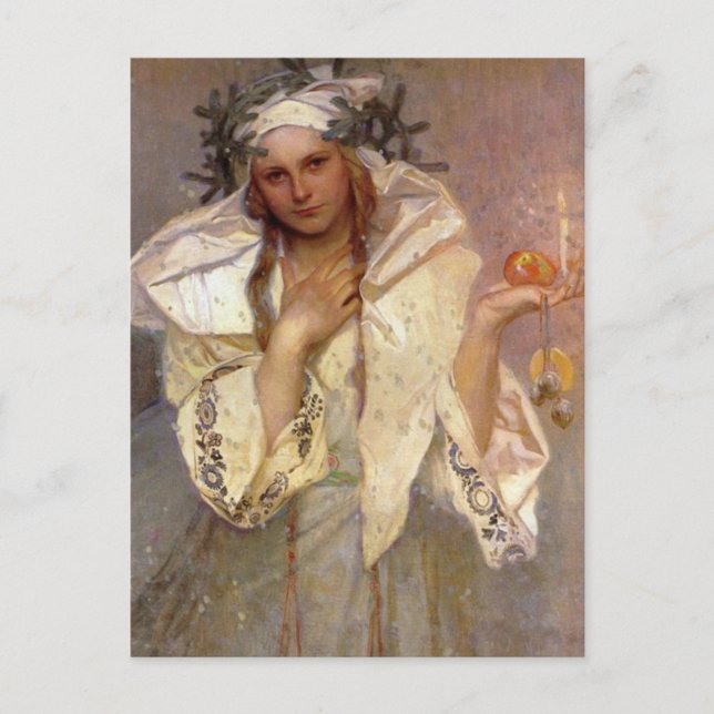 Angel Noel en Amerique Holiday Postcard (Front)