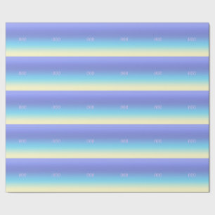 Angel Number 000 - New Opportunities Gradient   Wrapping Paper