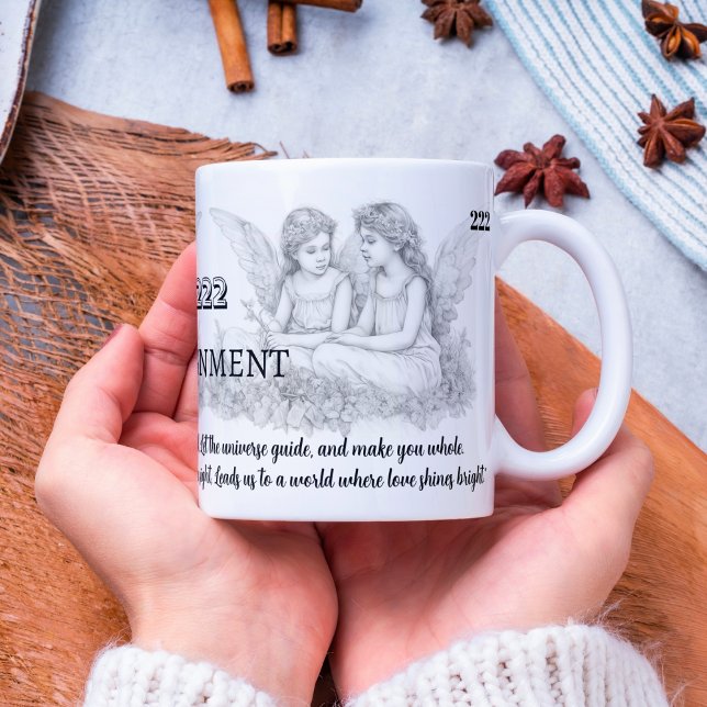 Angel Number 222 - Alignment - Mug With Quote (Creator Uploaded)