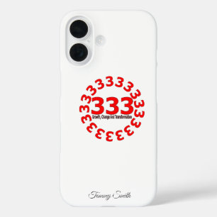 Angel Number 333 – Growth, Change & Transformation iPhone 16 Case