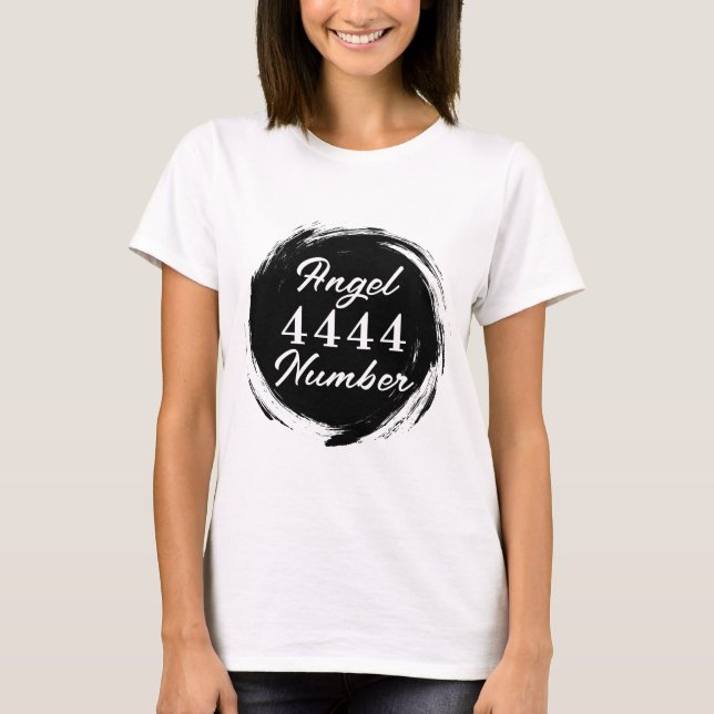Angel Number "4444" T-Shirt (Front)