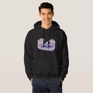 Angel Number 444 Hoodie – Simple Elegant Design