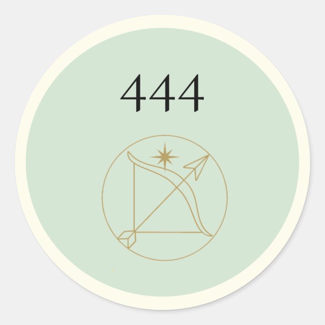 Angel Number 444 Stickers (Front)