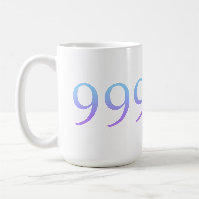 Angel Number 999 Coffee Mug (Left)