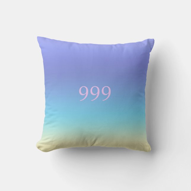 Angel Number 999   Cushion (Front)