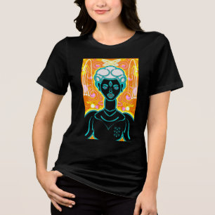 Angel number and the prince of peace Tri-Blend shirt