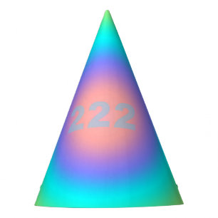 Angel Numbers 222 - Balance and Harmony Party Hat