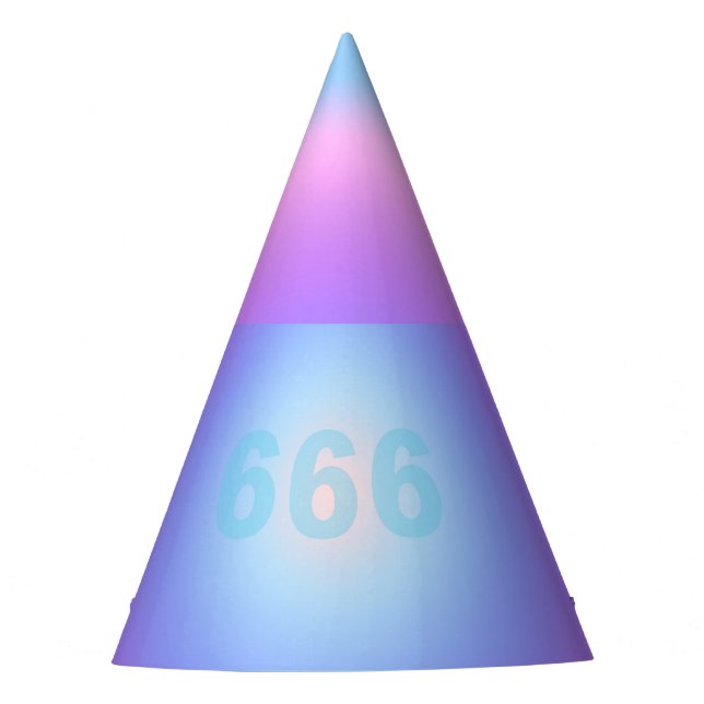 Angel Numbers 666 - Self-realisation   Party Hat (Front)