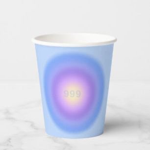 Angel Numbers 999 Release - Angel Number Gradient  Paper Cups