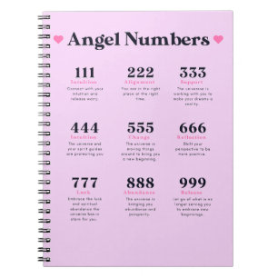 Angel Numbers Meanings Journal 