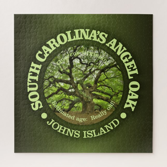 Angel Oak Jigsaw Puzzle (Vertical)