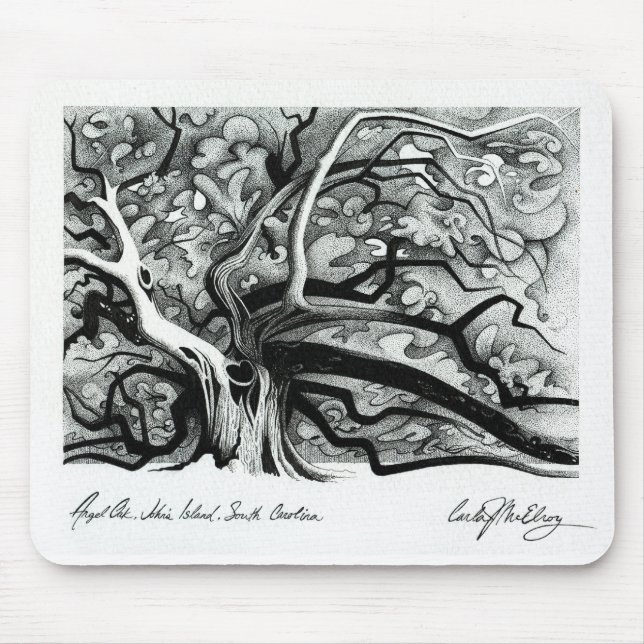 Angel Oak Mouse Pad (Front)