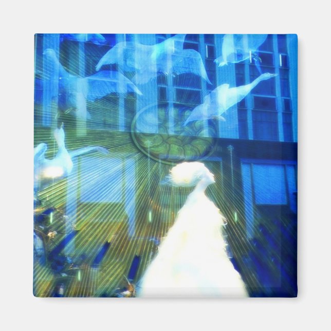 Angel of Christmas Magnet (Front)